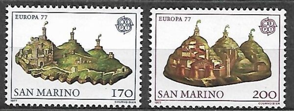 EUROPA CEPT SAN MARINO MI.1131-1132**