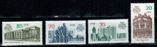 ARCHITEKTURA DDR MI.3071-3074**