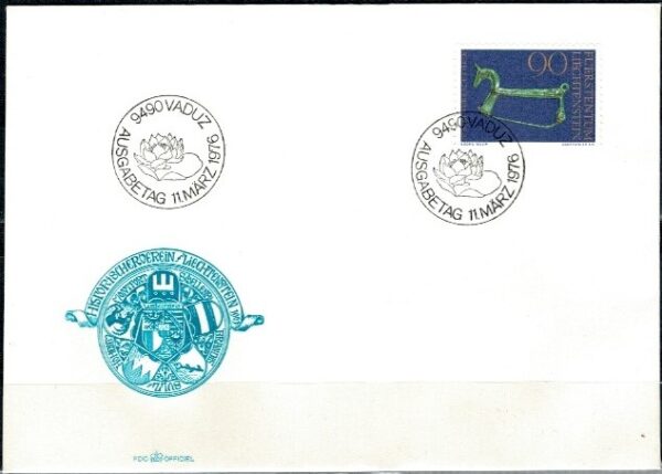 FDC ROCZNICA LIECHTENSTEIN MI.648