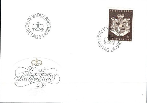 FDC HERB LIECHTENSTEIN MI.506