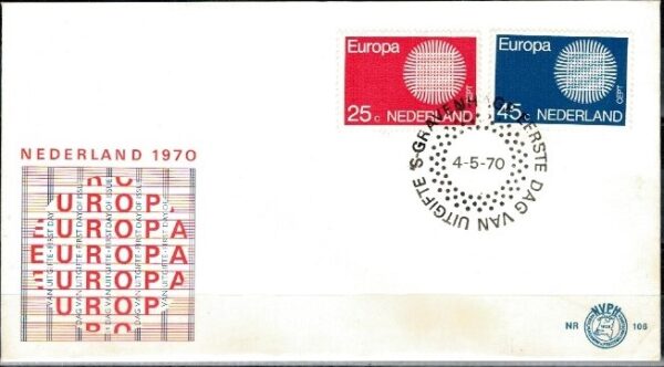 FDC EUROPA CEPT HOLANDIA MI.942-943