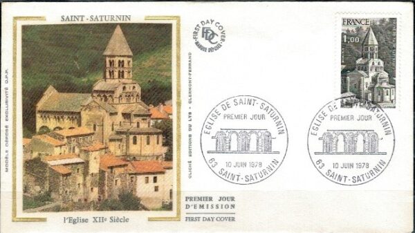 FDC ARCHITEKTURA FRANCJA MI.2109 NR1