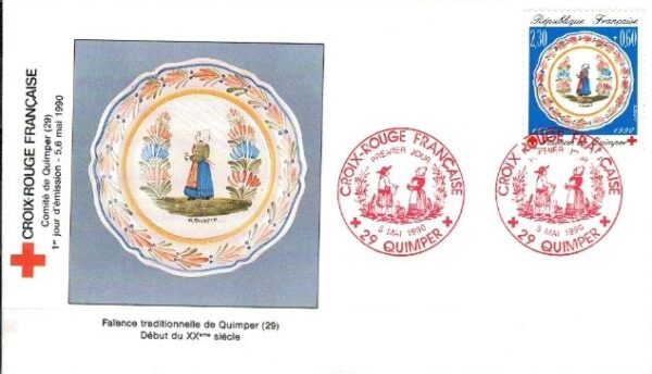 FDC CZERWONY KRZYŻ FRANCJA MI.2773