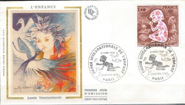 FDC DZIEŃ DZIECKA FRANCJA MI.2133